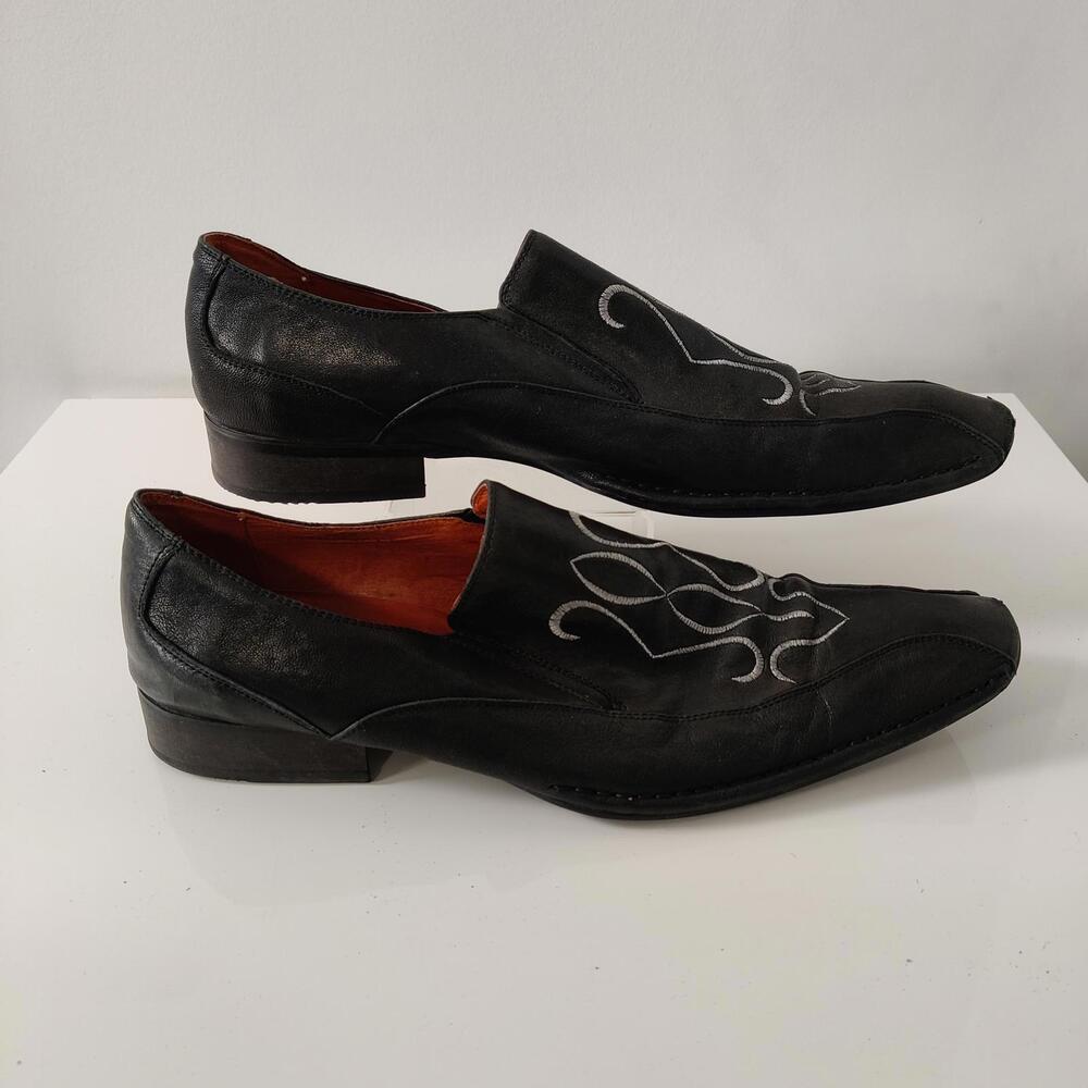 Men's Slip-on Western Shoes Size US 8